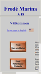 Mobile Screenshot of frode.se